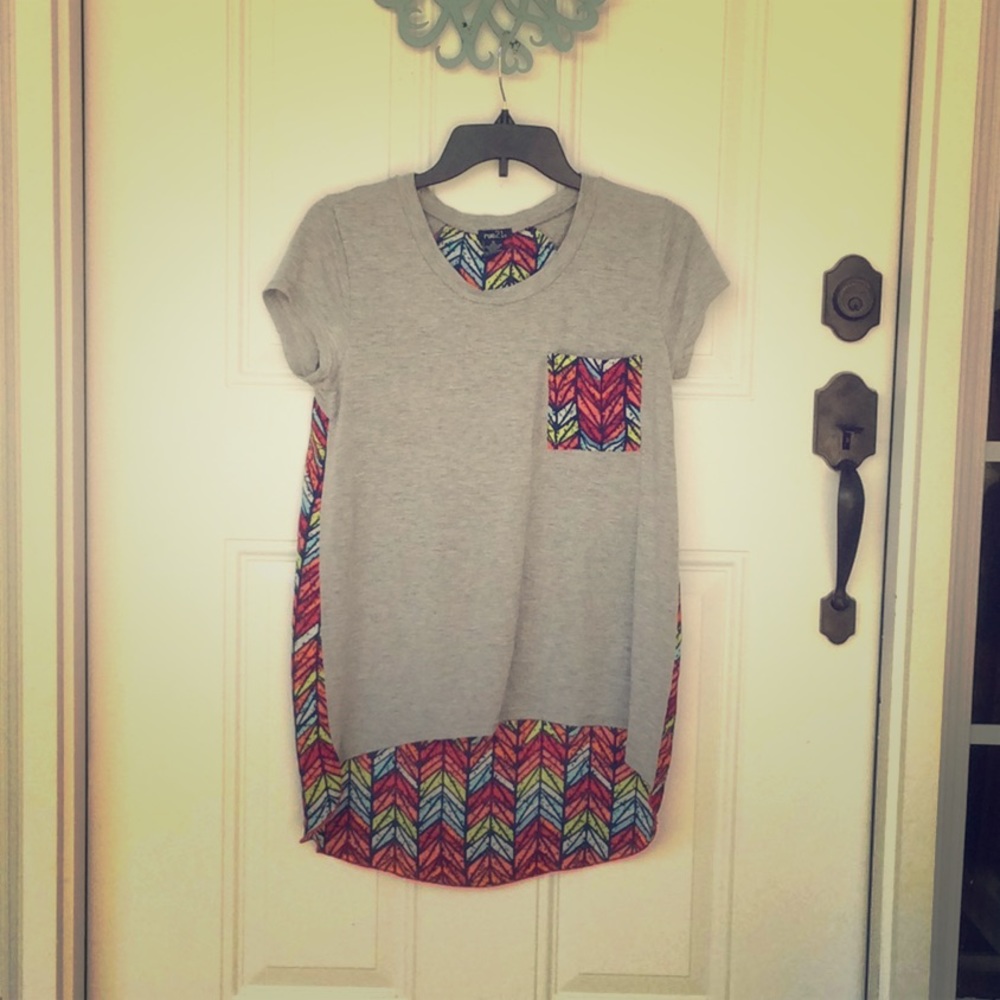 Pretty colorful rue 21 shirt